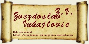 Zvezdoslav Vukajlović vizit kartica